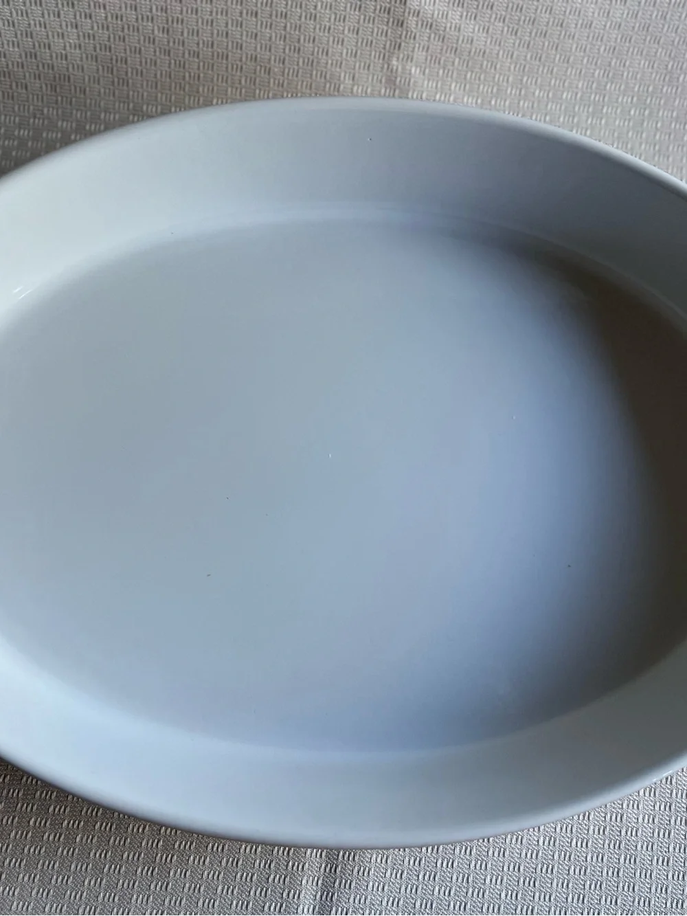IKEA Yellow Ceramic Oval Baking Dish New